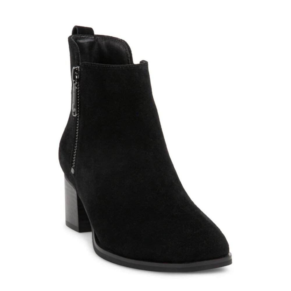Blondo Christins Black Suede Waterproof Bootie size 7